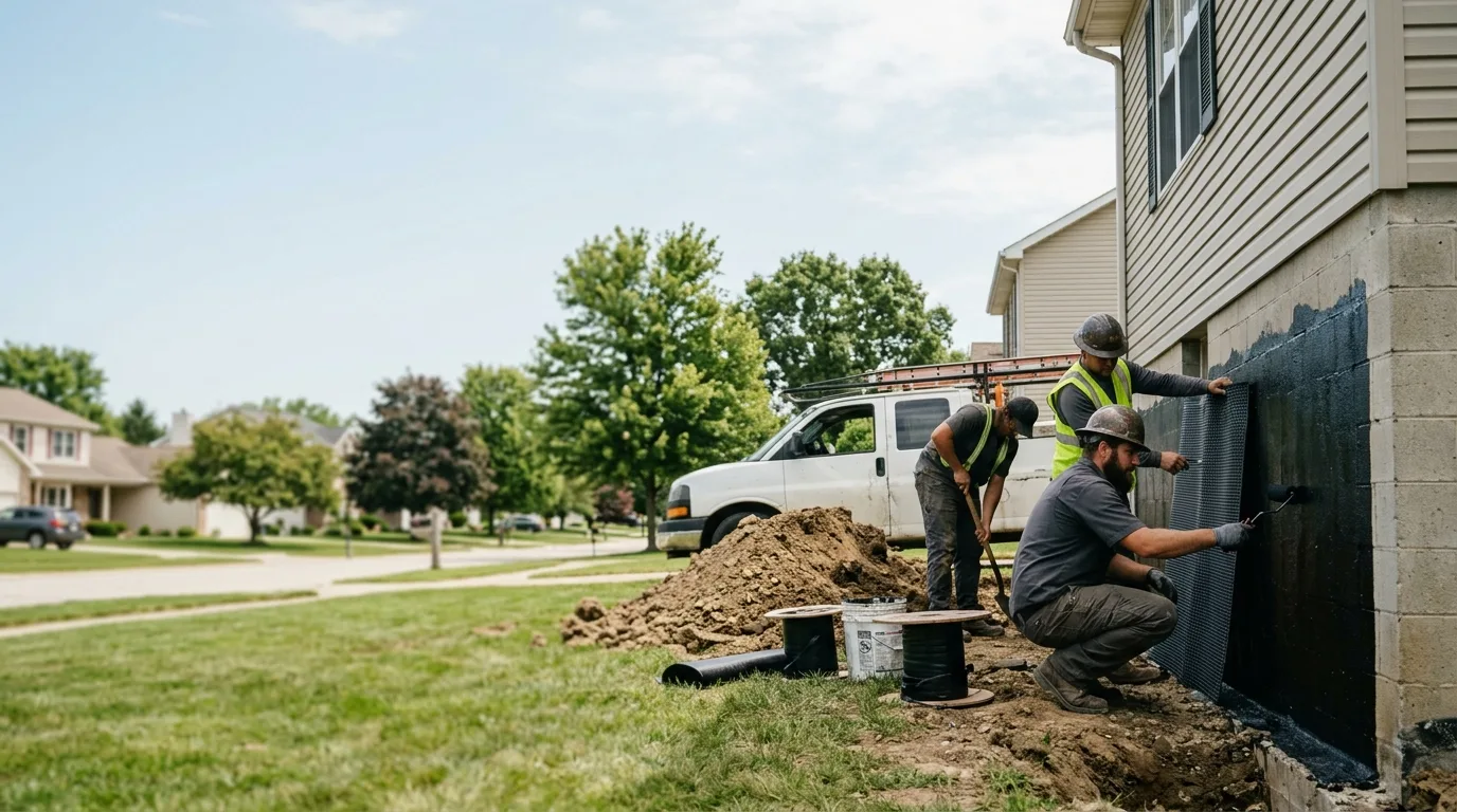 Basement Waterproofing in North English, IA near me